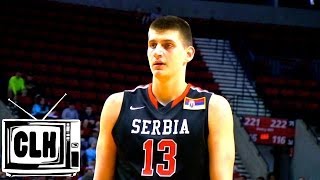 Nikola Jokic 2014 NBA Draft International Prospect  2014 Nike Hoop Summit [upl. by Karb]