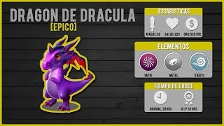 Cómo sacar al Dragón de Drácula  Dragon Mania Legends [upl. by Deland]