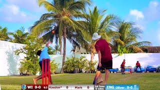 Backyard Cricket in Barbados  West Indies v England Highlights 🏝️🏴󠁧󠁢󠁥󠁮󠁧󠁿 [upl. by Damali]