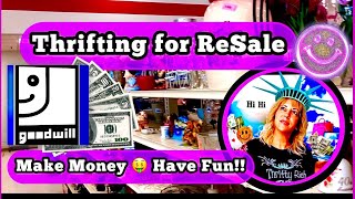 Goodwill Thrifting amp ReSelling ♻️ Make Money • Have Fun [upl. by Novyak]