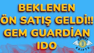 GEM GUARDIAN IDO NFT TOKEN BINSTARTER ÜZERİNDE YÜKSEK POTANSİYEL İLK ÖN SATIŞ [upl. by Antonino]