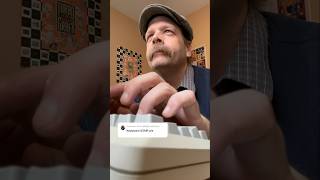 1986 Macintosh Plus keyboard ASMR Booting from 20 MB SCSI Hard Drive running Microsoft Word 80s [upl. by Anileh365]