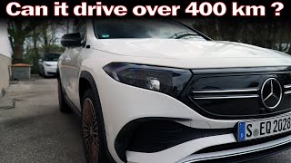 Mercedes EQA 250  Full range test 1009 400km possible [upl. by Rehprotsirhc55]