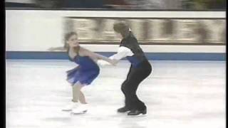 Bourne amp Kraatz CAN  1995 World Figure Skating Championships Free Dance [upl. by Aitahs]