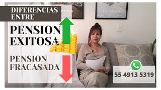 Diferencia entre pensiones exitosas y pensiones fracasadas [upl. by Josey]