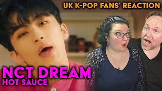 NCT DREAM  Hot Sauce  UK KPop Fans Reaction [upl. by Nadean]