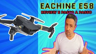 Eachine E58  Como usar  Dicas Importantes e Review [upl. by Haodnanehs590]