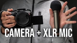 How to Use XLR Mic with your Camera for Beginners [upl. by Apgar670]