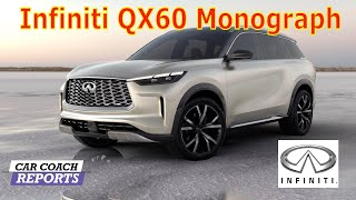 Infiniti QX60 Monograph First Look [upl. by Goddord]