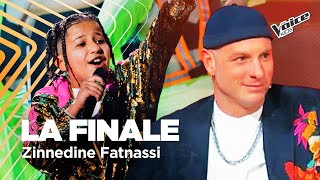 Zinnedine è un FENOMENO del rap come Clementino  The Voice Italy Kids  Finale [upl. by Agathe]