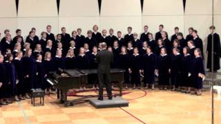 The Concordia Choir Moorhead MN Psalm 50 F Melius Christiansen [upl. by Ruon]