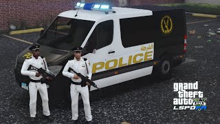 جراند ثفت أوتو 5  تهديد مواطن بالسلاح  الشرطه👮🏽‍♂️ المصريه🇪🇬 [upl. by Nojel]