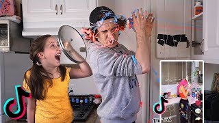 Trying Viral Tik Tok Pranks 😂 [upl. by Charteris178]