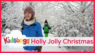 NEW  Holly Jolly Christmas Lyric Video  Christmas Songs for Kids  Kids Songs [upl. by Peer]