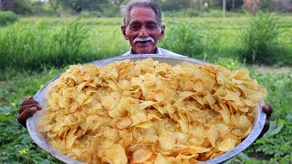 Potato Wafers  Crispy Potato Chips  Quick and Easy Aloo Chips Recipe  Grandpa Kitchen [upl. by Naruq]