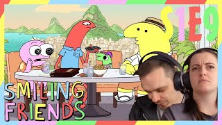 Smiling Friends REACTION  Season 1 Episode 9  The Smiling Friends Go to Brazil [upl. by Auj]