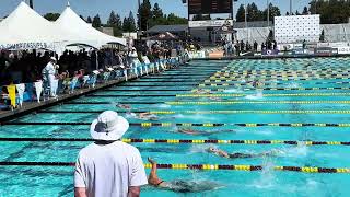 CIF State Finals Girls 200y Free 5112024 [upl. by Miarzim418]