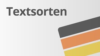 Textsorten Sachtexte und Literarische Texte  Deutsch  Textsorten und Aufsatz [upl. by Gorrian]