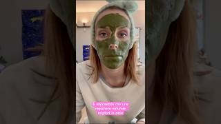 MASCHERA ANTIAGE NATURALE FATTA IN CASA😍ricetta maschera skincare beautycare macha skin fyp [upl. by Newkirk]