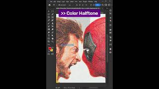 Adobe Photoshop Tutorial  How to make pop art halftone effect photoshop photoshoptutorial [upl. by Sidonius]