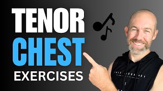 Chest Voice Exercises for TENORS Complete Vocal Workout [upl. by Phene]