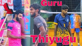 set1 🔥  GST vs SRM  thiyagu drop machine 😲😲 sports thiyagu volley volleyball [upl. by Pearman]