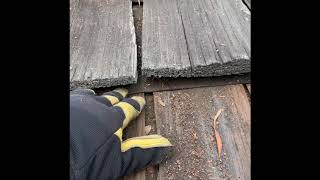 How to repair wood shake roof [upl. by Lundgren335]