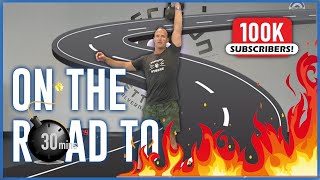 30 Minute Kettlebell Scorcher  Road to 100k Subscribers [upl. by Bunker]