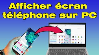 Comment afficher l’écran de son téléphone Android sur pc [upl. by Weinstein764]