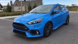 2016 Ford Focus RS – Redline Review [upl. by Davenport966]