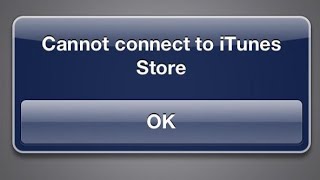 cannot connect to itunes store and cannot sign in with itunes store 💯fix ios 56 [upl. by Aiyekal985]