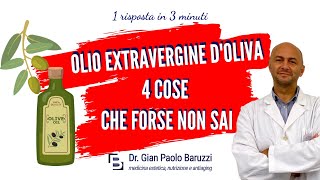 Olio extravergine doliva 4 cose che forse non sai [upl. by Arinaj]