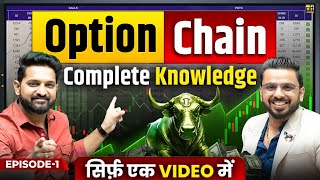 Option Chain Basic To Advance  Option Trading in Share Market [upl. by Dnomed]