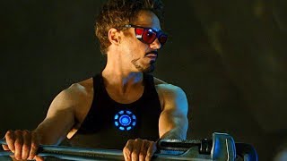 Tony Stark Creating New Element Scene  IronMan 2 2010 Movie CLIP HD [upl. by Nadiya]