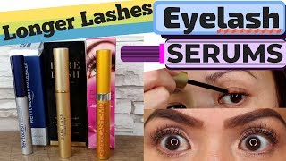 How to Grow Longer Eyelashes  Babe Lash GrandeLash MD RevitaLash LiLash Latisse Review [upl. by Nere303]