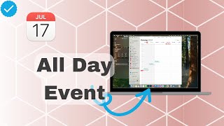 How To Add All Day Event On Calendar [upl. by Ilwain]