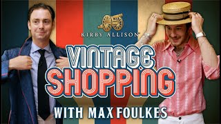 Shopping on a Budget London Vintage Shopping Extravaganza with Max Foulkes  Kirby Allison [upl. by Belden]