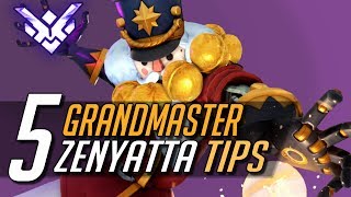 5 Tips That Make YOU A Better Zenyatta  Overwatch GM Tips [upl. by Atnamas607]