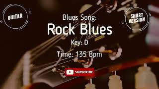 Rock Blues Guitar Backing Track Jam [upl. by Schwejda]