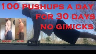 30 Day Pushup Challenge Results [upl. by Alleras]