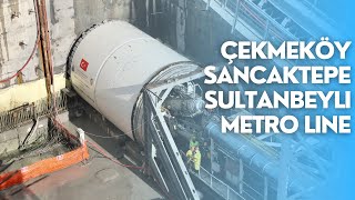 ÇekmeköySancaktepeSultanbeyli Metro Line  February 2024 [upl. by Rowen]