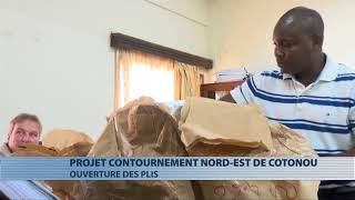 Les plis du projet du contournement Nordest de Cotonou ouverts [upl. by Elmer209]