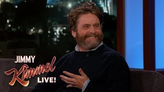 Zach Galifianakis on Body Doubles amp Baskets [upl. by Airyt908]