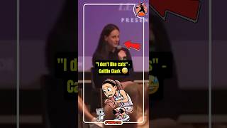 Caitlin doesn’t fear anything well almost anything 😹😂WNBAction WNBA CaitlinClark [upl. by Roybn466]