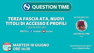 Terza fascia ATA nuovi titoli di accesso e profili Tutte le info utili [upl. by Yllak]