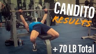 Candito 6 Week Strength Program RESULTS Cycle 1 [upl. by Huba]