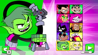 Teen Titans Go Jump Jousts  All Heroes Unlocked CN Games [upl. by Andrus468]