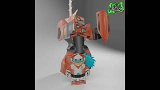 PANZER PALADIN FAN ART PAPERTOY 3dpapercraft [upl. by Orihakat]