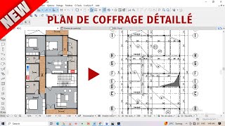 Comment FAIRE un plan de COFFRAGE plus RAPIDEMENT et FACILEMENT  regarde ça [upl. by Amyas542]