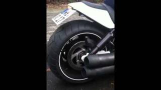 Harley Davidson Super Sound Klang Airnott Airride Luftfahrwerk VRSC Night Rod Special V Rod 280er [upl. by Ainorev]